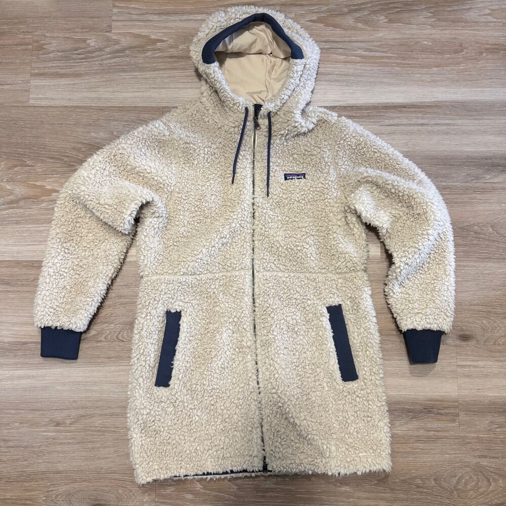 Patagonia | Long Retro-X Fleece Coat Size M - Picture 10 of 11